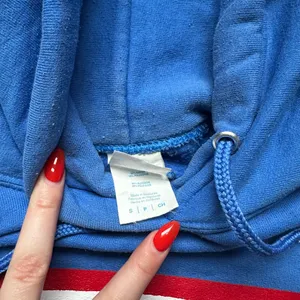 Blue Hoodie with Buffalo Graphic (Wyoming state flag) thumbnail 2
