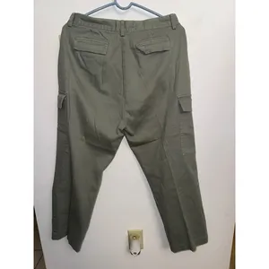 Style & Co Womens Olive Green Cargo Pants Straight Leg Utility SZ 12 (D) thumbnail 2