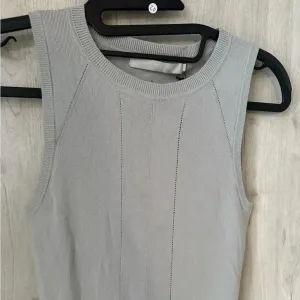 Revolve one grey day peplum grey viscose top‎ NWT thumbnail 4