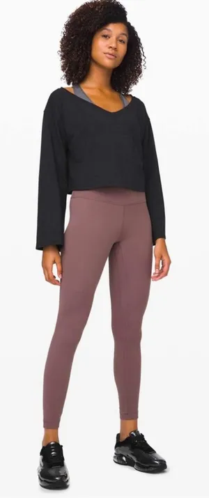 Lululemon Show your Depth Long Sleeve Size M/Large thumbnail 1