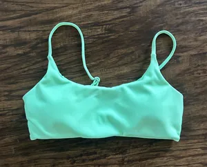 SheIn Green Bikini Top thumbnail 1