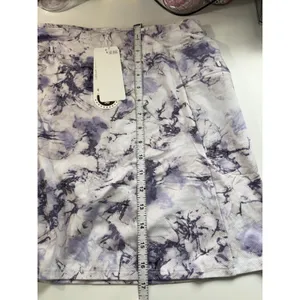 N'vo Layla‎ Skort Lavender Marble Print LivCool UPF 50 Golf Tennis Skirt Med NWT thumbnail 12