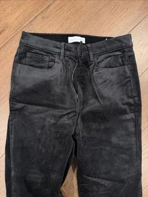 Loft Black Corduroy High Rise Skinny Jean Size 28/6 - C54-126 thumbnail 2