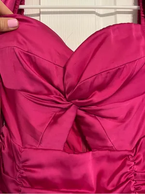 Runaway The Label RNWY Jones Ruched Satin Mini Dress thumbnail 4
