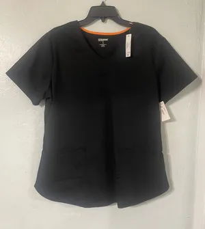 Scrubstar Black scrub top thumbnail 1