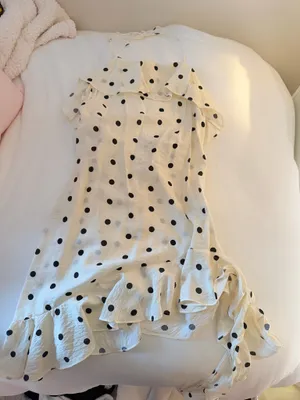 NWT polka dot mini dress  thumbnail 1