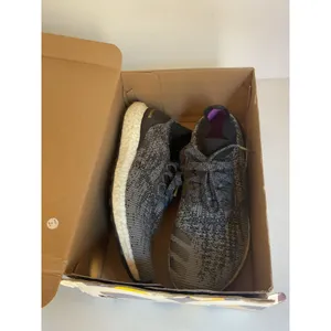 Adidas UltraBoost X Women’s Running Shoes 6.5 Gray Black Knit Sneakers BB4968 thumbnail 12