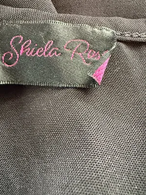 Shiela Rose women's black sleeveless button down v-neck tank top size XL thumbnail 7