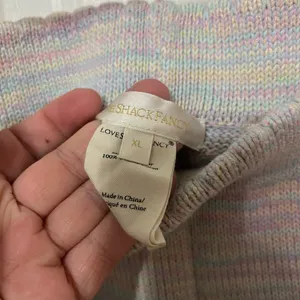 LoveShackFancy Toro Knit‎ Pants- Pastel Rainbow thumbnail 8