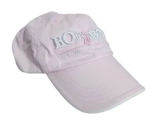 Pink Bourbon St New Orleans Baseball Cap One Size Bourbon Street Embroidered Hat thumbnail 1