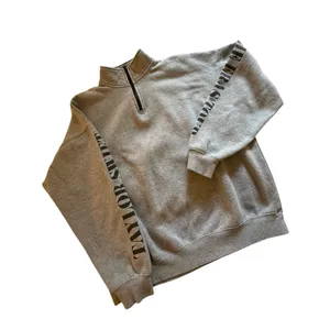 Taylor Swift Eras Tour Sweatshirt Size M Gray Graphic Logo 1/4 Zip Official Merc thumbnail 9