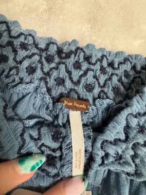 Free People Embroidered Top Small thumbnail 4