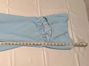 Lucy‎ in the Sky Light Blue Strapless Maxi Dress - Size S - NEW Without Tags. thumbnail 7