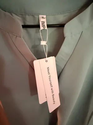 Sage Green Blouse Size XL thumbnail 3