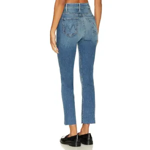 NWT Mother Hustler Ankle Fray in Healing Jar High Rise Boot Crop Stretch Jean 24 thumbnail 11