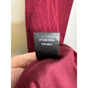 Lulus Mini Dress Womens Small Burgundy Excellent Ribbed Halter Tie Back DD3864 thumbnail 5