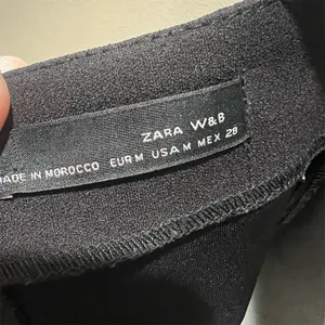 Zara Women's Black Bodycon Knee Length Dress Size M Sleeveless thumbnail 10