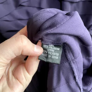 Adrianna Papell ruffle‎ purple midi dress mother of the bride women's 12 formal thumbnail 4