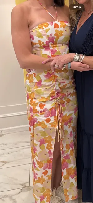 Boutique Floral maxi dress thumbnail 2