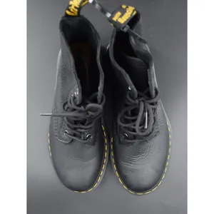 Dr. Martens 1460 Pascal Women 7 Black Excellent Virginia Leather Combat Boots thumbnail 6