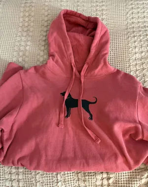 Women’s Black Dog Hoodie thumbnail 1