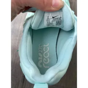 Nike Womens Air Max 270 React ENG CK2608-300 Blue Running Shoes Sneakers Sz 10 thumbnail 6