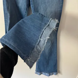 MOTHER Denim 25 The Weekender Fray Flare Jeans in On Ocean Boulevard thumbnail 6