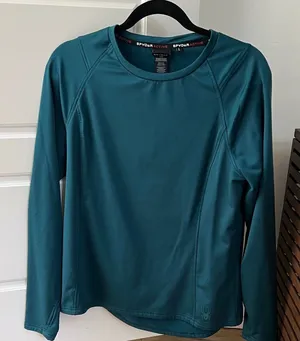 Spyder Women's Teal Long Sleeve Tee thumbnail 1