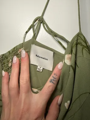 Reformation Kourtney Dress Midi thumbnail 7