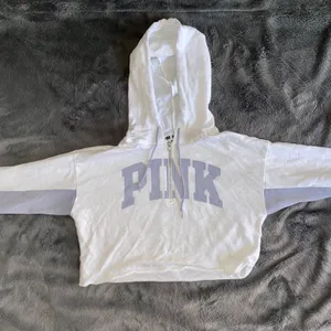 PINK Victoria’s Secret Vintage Cropped Quarter Zip thumbnail 2