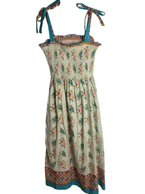 THML Women's Blossom Breeze Smocked Midi Dress XS NWOT thumbnail 3