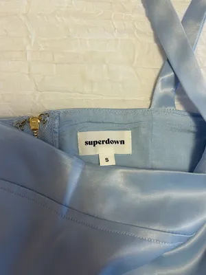 superdown Revolve satin top thumbnail 6