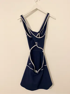 Free People Movement Give It A Whirl Workout Dress Navy Medium M thumbnail 7