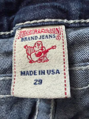 True Religion Y2K Low Rise Straight Dark Wash Jeans thumbnail 4