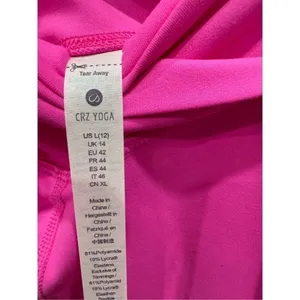 Crz yoga crossover‎ leggings size large thumbnail 4