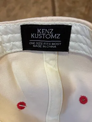 NWT Altar’d State x KenzKustomz Red Vintage Trucker Santa Hat OS thumbnail 3