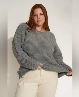 Callahan The Ex Boyfriend Sweater Gray Size M thumbnail 1