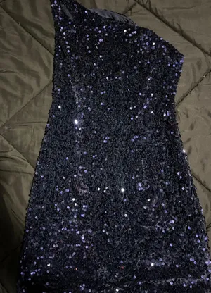 Homecoming Dress Blue Size M thumbnail 9