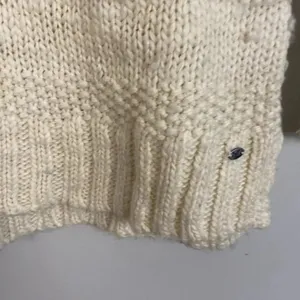 American Eagle Chunky Knit Wool Blend Fisherman Sweater thumbnail 7
