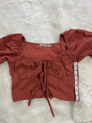 Liberty Love Terracotta Puff Sleeve Blouse  thumbnail 9