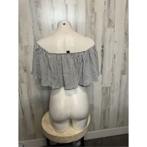 Windsor Stripped crop top thumbnail 3