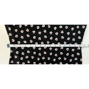 Tommy Hilfiger Black Floral Bell Sleeve Shift Dress Size 2 EUC‎ Career Chic thumbnail 9