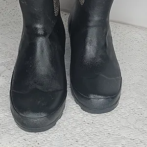 Chooka Herringbone mid rise classic rain waterproof pull on winter boots Sz 6 thumbnail 4