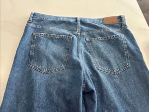 Madewell Low-Slung Straight‎ Jeans medium wash size 31 NWOT thumbnail 9