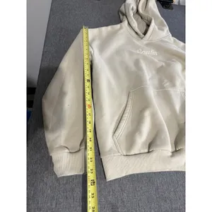 Comfrt Unisex Beige Hoodie Sz M Comfortable Cozy Relax thumbnail 8