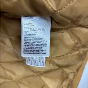 H&M Divided Small Faux Fur Shearling lined‎ Hooded Parka Coat Light Brown thumbnail 12
