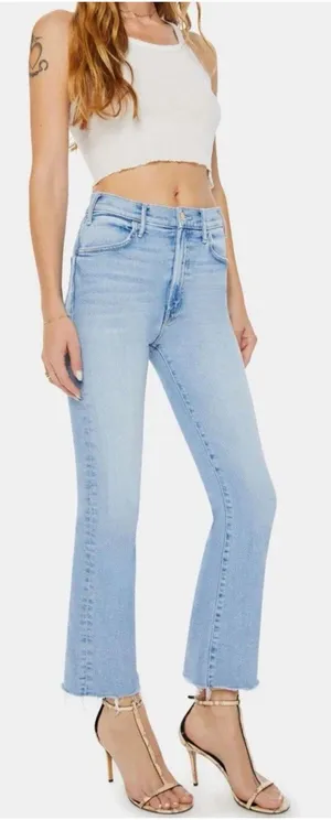 Mother The Hustler Ankle Fray Jeans In Limited Edition Size 23 thumbnail 1