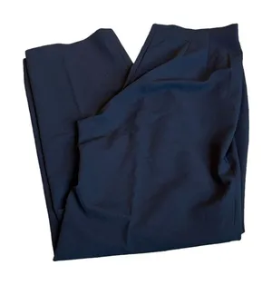 COLDWATER CREEK navy classic fit dress pants thumbnail 1