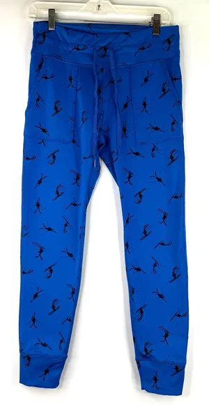 Aerie Snow Bunny Skiing Drawstring Jogger Pants Size Large thumbnail 1