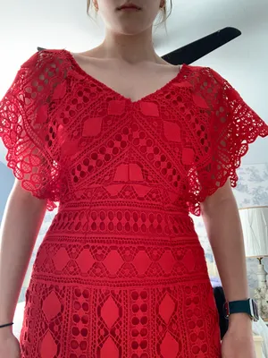 Lulus Red Dress thumbnail 4